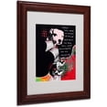 thumbnail image 1 of Matted art under acrylic in a wood frame, 1 of 1