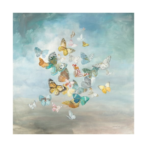Danhui Nai 'Beautiful Butterflies' Canvas Art