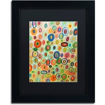 Sylvie Demers 'Permanence' Black Matted Framed Art