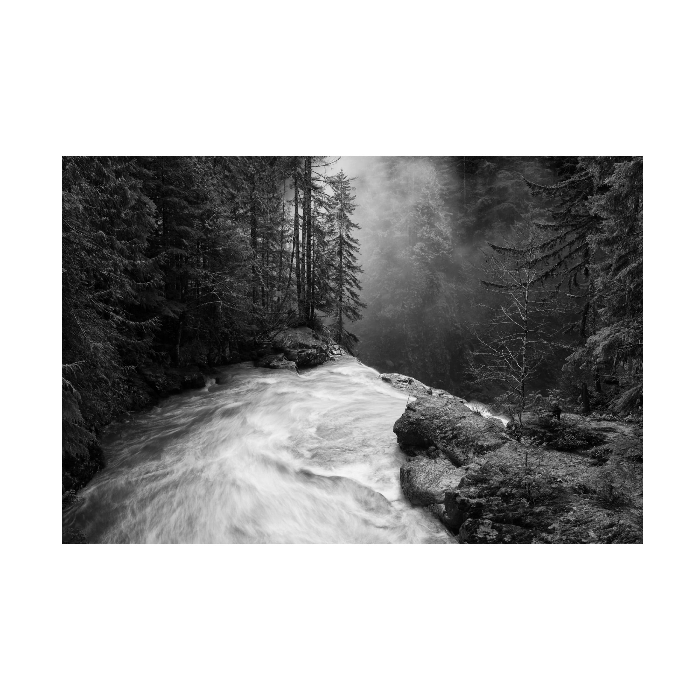 James K. Papp 'Over The Falls' Canvas Art