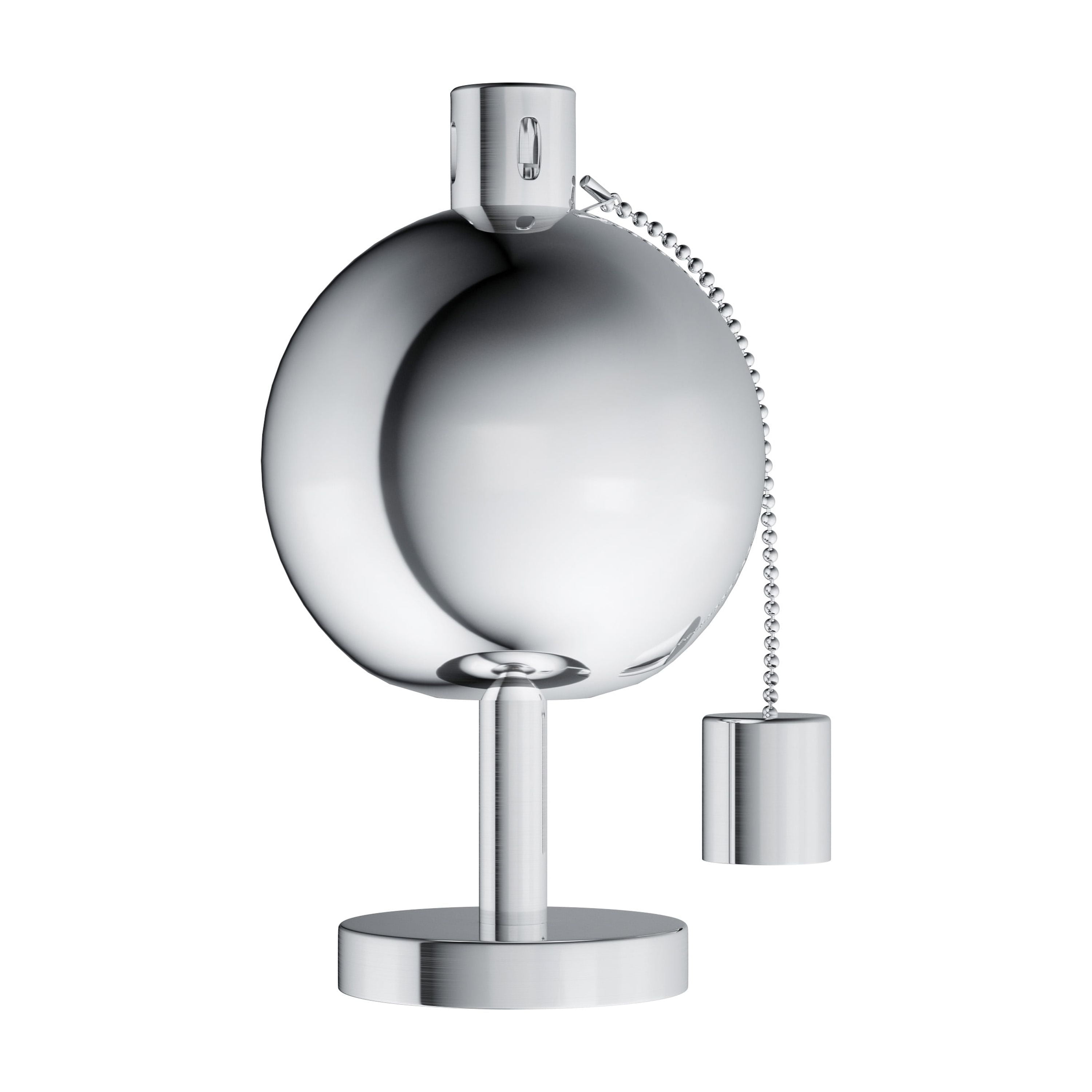 10" Stainless Steel Tabletop Citronella Torch Lamp