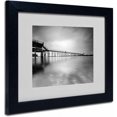 thumbnail image 1 of Matted art under acrylic in a black frame, 1 of 3