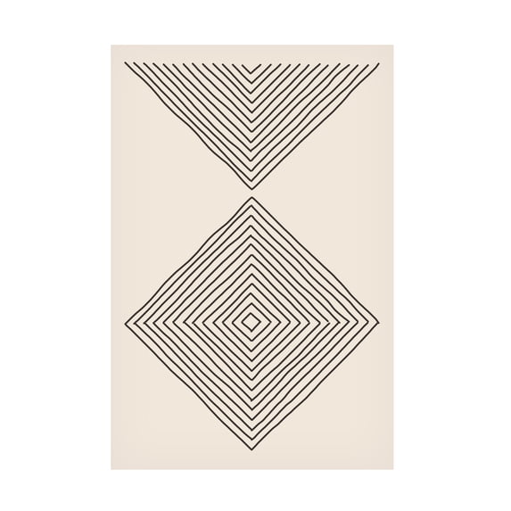 jay stanley 'Minimalism Expression 3' Canvas Art