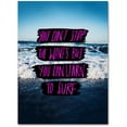 thumbnail image 1 of Leah Flores 'Learn to Surf' Canvas Art, 1 of 3