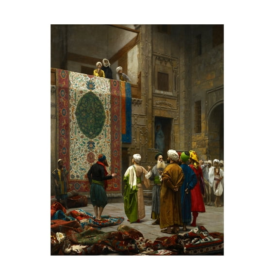 Gerome 'The Carpet Merchant' Canvas Art