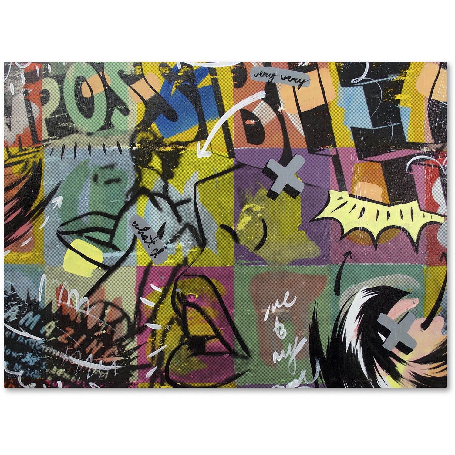 Dan Monteavaro 'IMPOSSIBLE' Canvas Art
