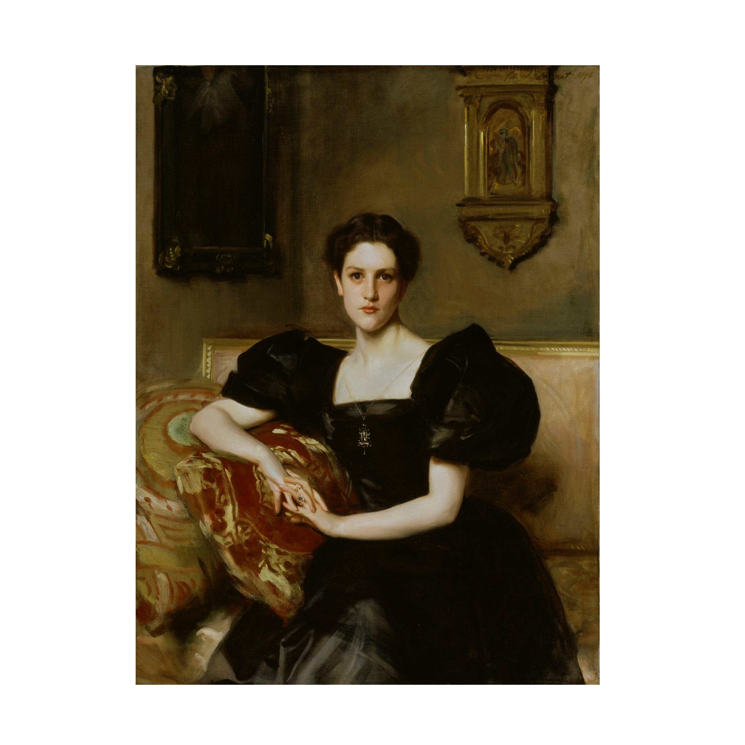 John Singer Sargent 'Elizabeth Winthrop Chanler' Canvas Art