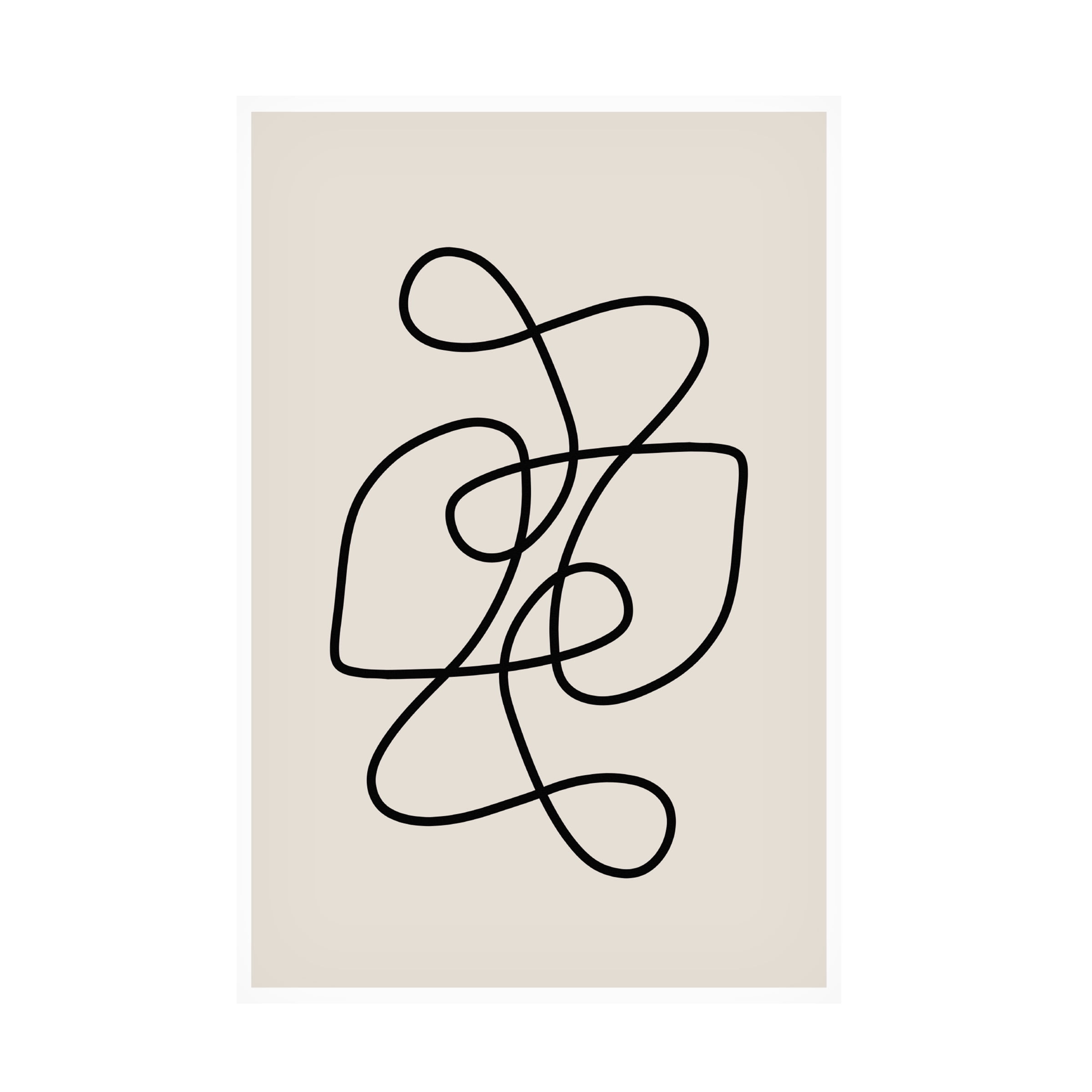 THE MIUUS STUDIO 'Line Art' Canvas Art