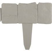Pure Garden 10-Piece Interlocking Garden Edging for Landscaping (Putty)