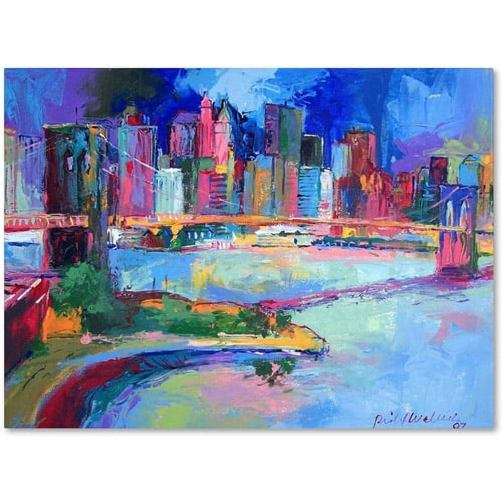 Richard Wallich 'Brooklyn' Canvas Art