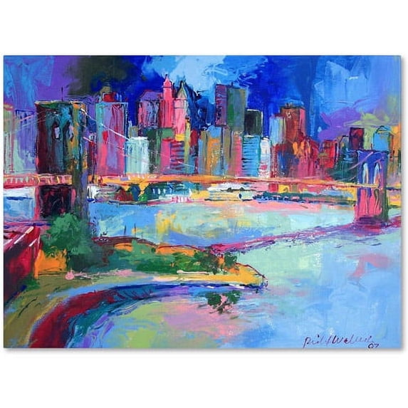 Richard Wallich 'Brooklyn' Canvas Art