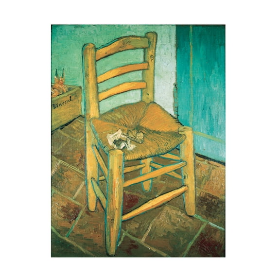 Vincent van Gogh 'Vincent's Chair' Canvas Art