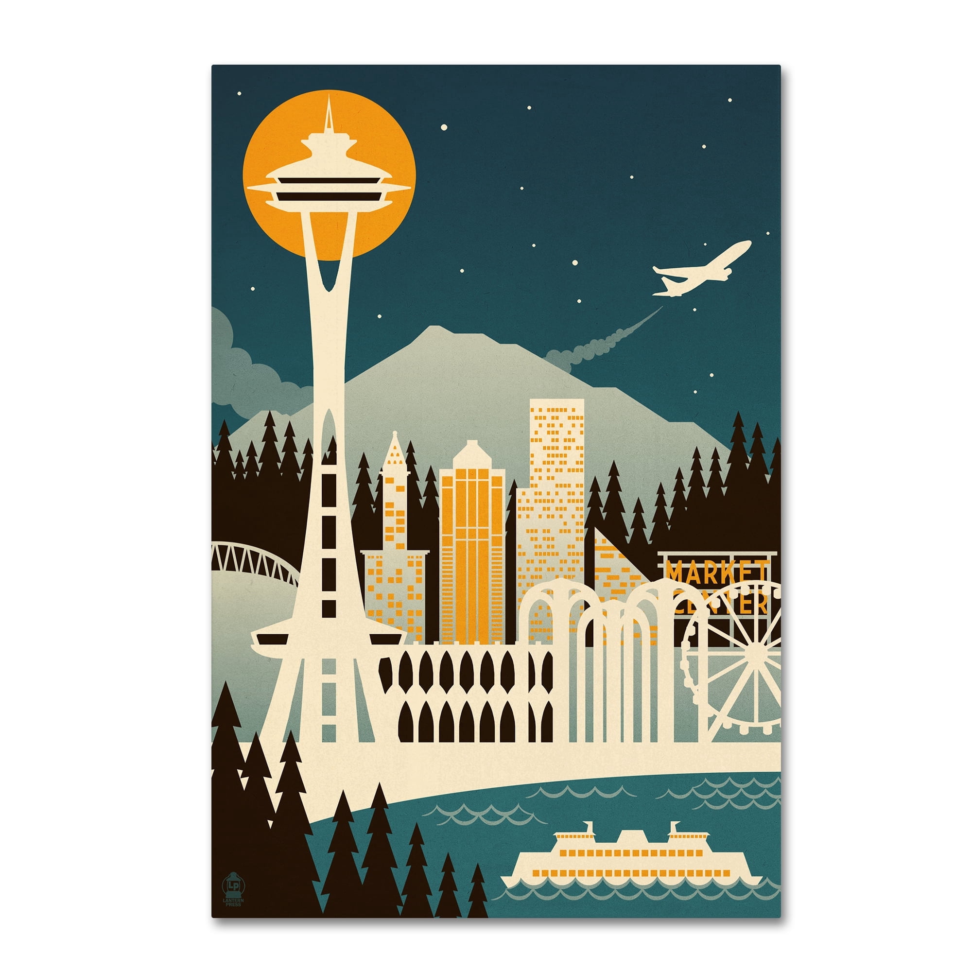 Lantern Press 'Travel 133' Canvas Art