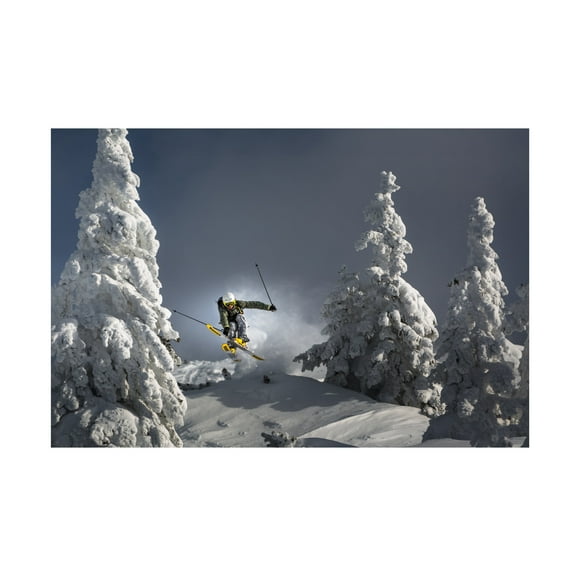 Sandi Bertoncelj 'Ski Is Life' Canvas Art