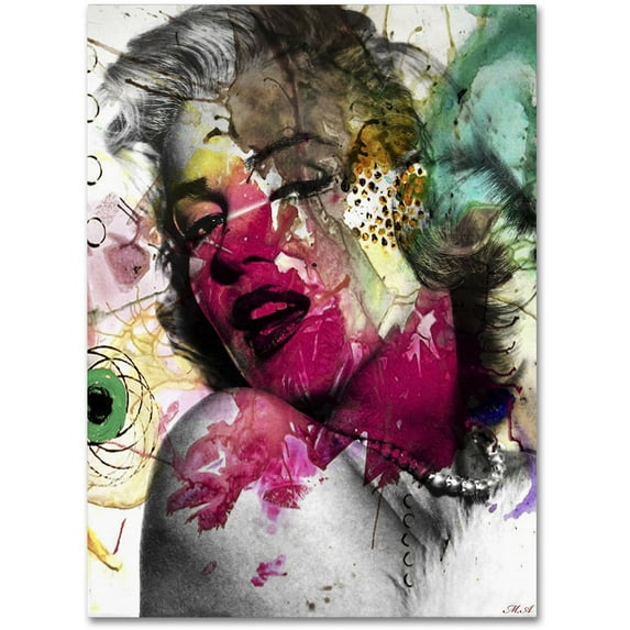 Mark Ashkenazi 'Marilyn Monroe II' Canvas Art
