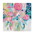 thumbnail image 1 of Trademark Fine Art Farida Zaman Summer Pink Floral Canvas Wall Art - 24x24, 1 of 4