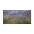 thumbnail image 1 of Trademark Fine Art Monet Water Lillies 2 Canvas Wall Art - 12x24, 1 of 5