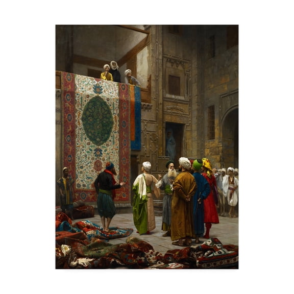 Gerome 'The Carpet Merchant' Canvas Art