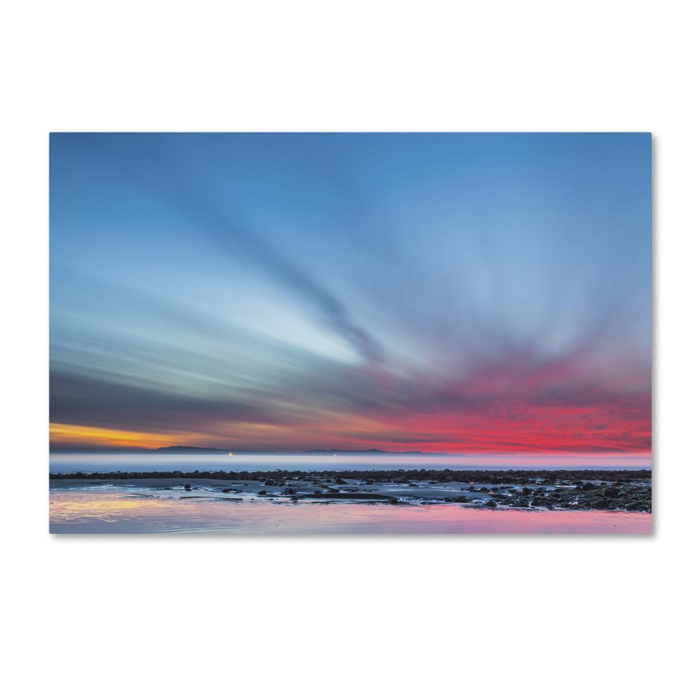 Chris Moyer 'Last Light' Canvas Art