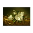 thumbnail image 1 of Martin Johnson Heade 'Magnolias On Gold Velvet Cloth' Canvas Art, 1 of 4