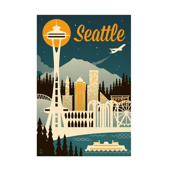 Lantern Press 'Travel 121' Canvas Art