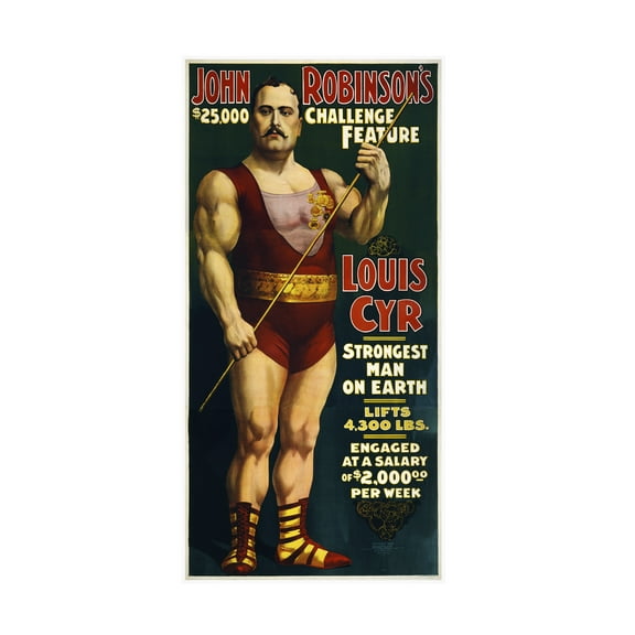 Vintage Lavoie '1898-Circus' Canvas Art