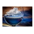 thumbnail image 1 of Chechi Peinado 'Cloud In A Glass' Canvas Art, 1 of 3