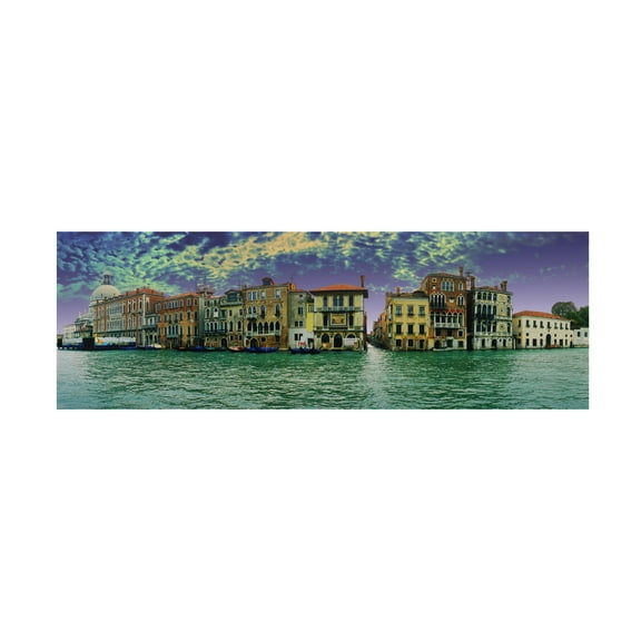 John Xiong 'Buildings of Venice' Canvas Art