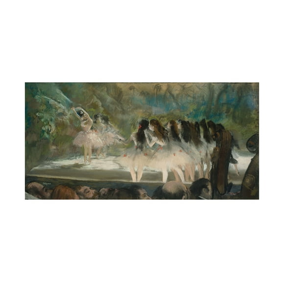 Degas 'Ballet At The Paris Opera' Canvas Art