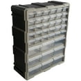 thumbnail image 1 of Stalwart 39-Drawer Small Part Organizer - Desktop or Wall-Mountable, Black, 1 of 11