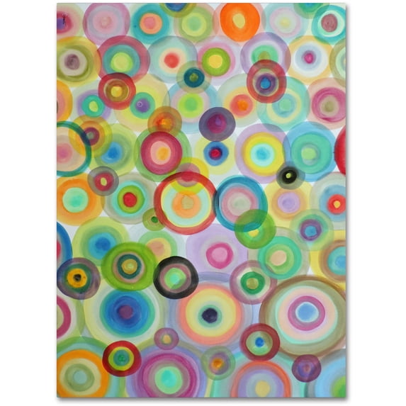 Sylvie Demers 'Bulles' Canvas Art