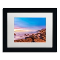 Chris Moyer 'Low Shoals View' Matted Framed Art