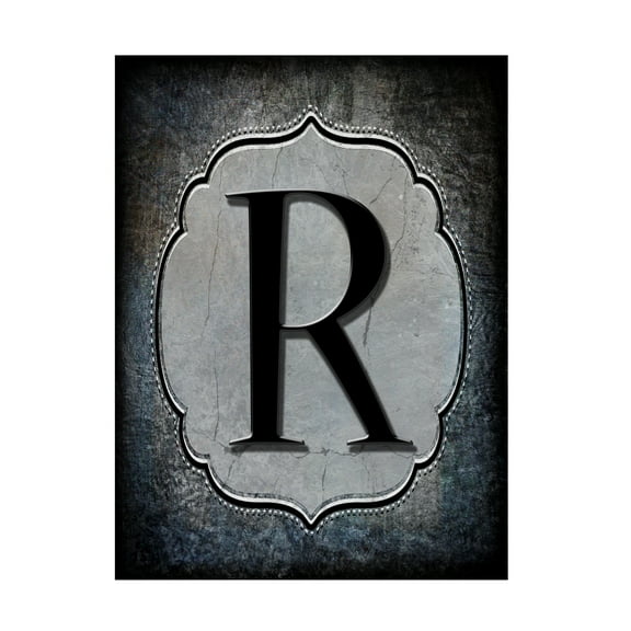 LightBoxJournal 'Letter R' Canvas Art