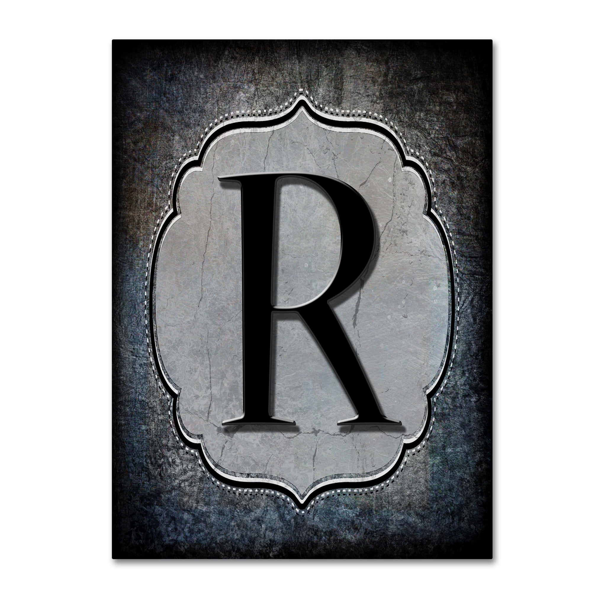 LightBoxJournal 'Letter R' Canvas Art
