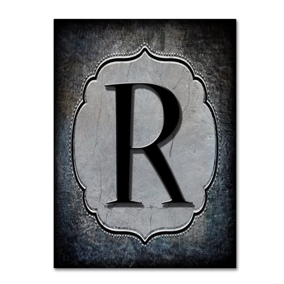 LightBoxJournal 'Letter R' Canvas Art