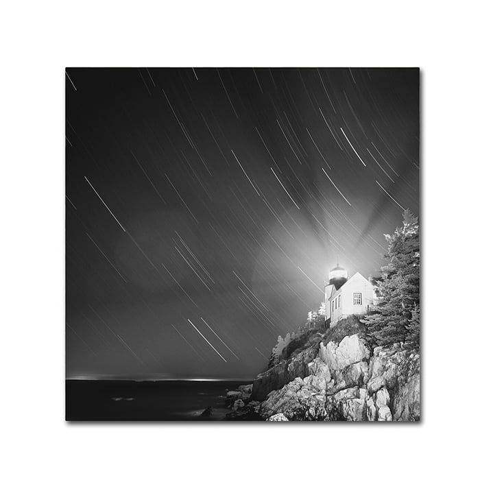 Moises Levy 'Bass Harbor Sky' Canvas Art