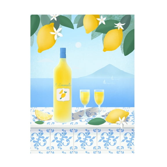 Petra Lizde 'Limoncello' Canvas Art