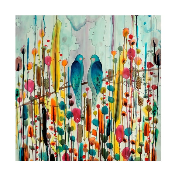 Trademark Fine Art Sylvie Demers We Canvas Wall Art - 14x14