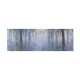thumbnail image 1 of Trademark Fine Art Monet The Water Lillies Clear Morning With Willows Canvas Wall Art - 8x24, 1 of 5