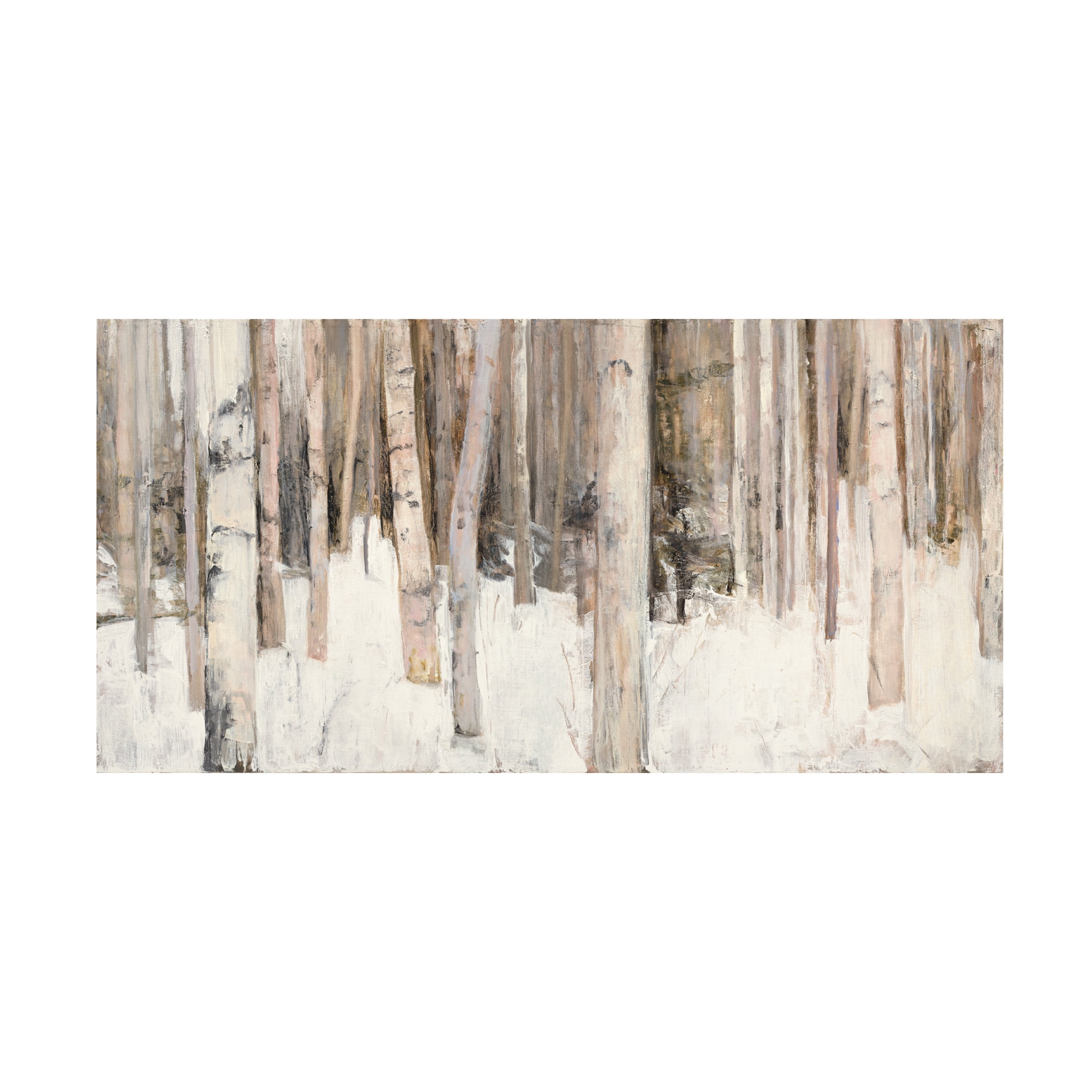 Julia Purinton 'Warm Winter Light Iii' Canvas Art
