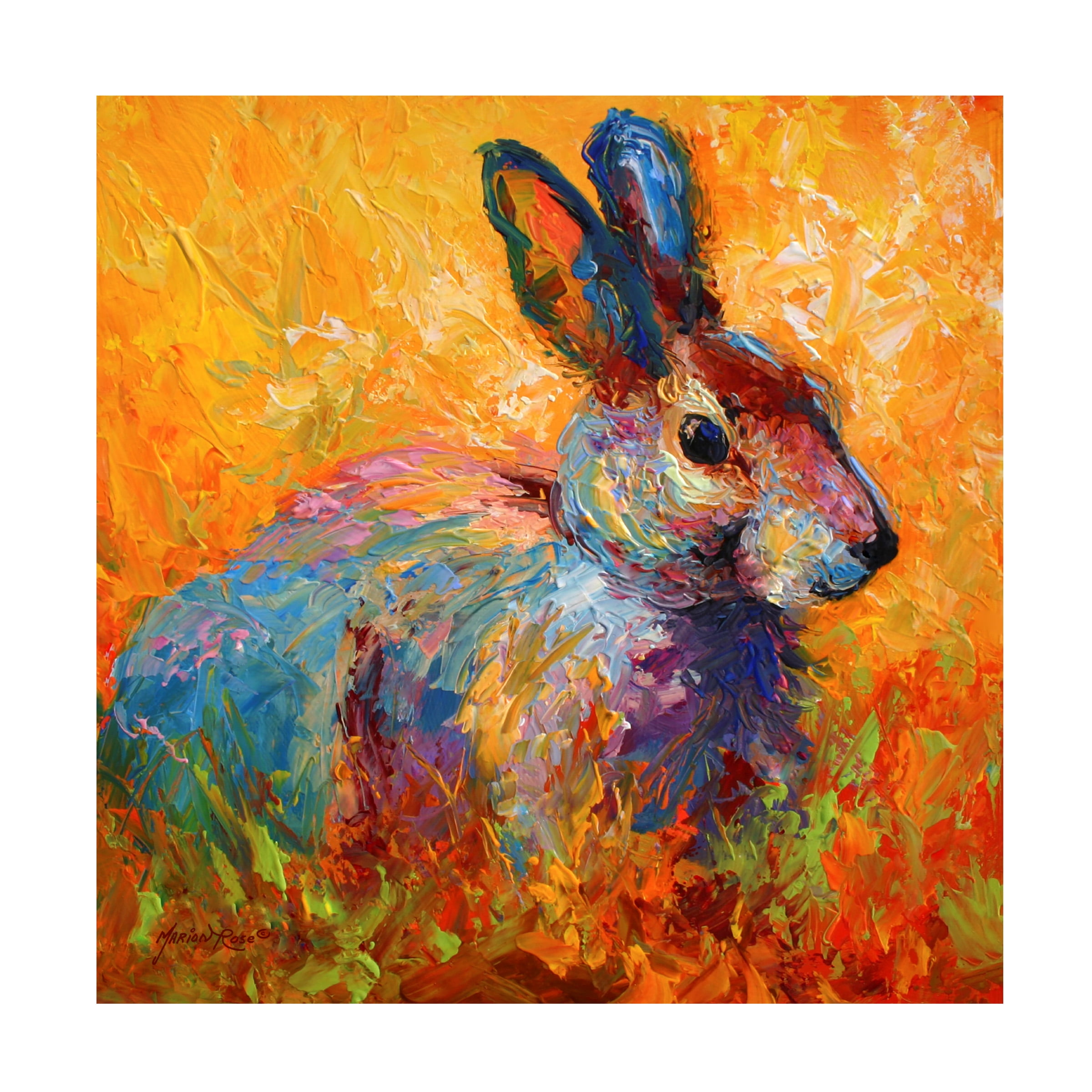 Marion Rose 'Bunny IV' Canvas Art
