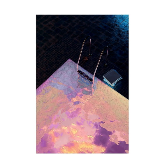 DEKIMBE MURRAY 'VAPORPOOL' Canvas Art