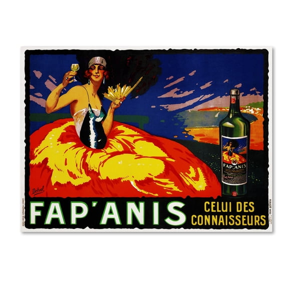 Vintage Lavoie 'Ads-0079' Canvas Art