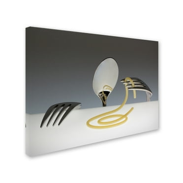 Wieteke de Kogel 'And Now Eat' Canvas Art