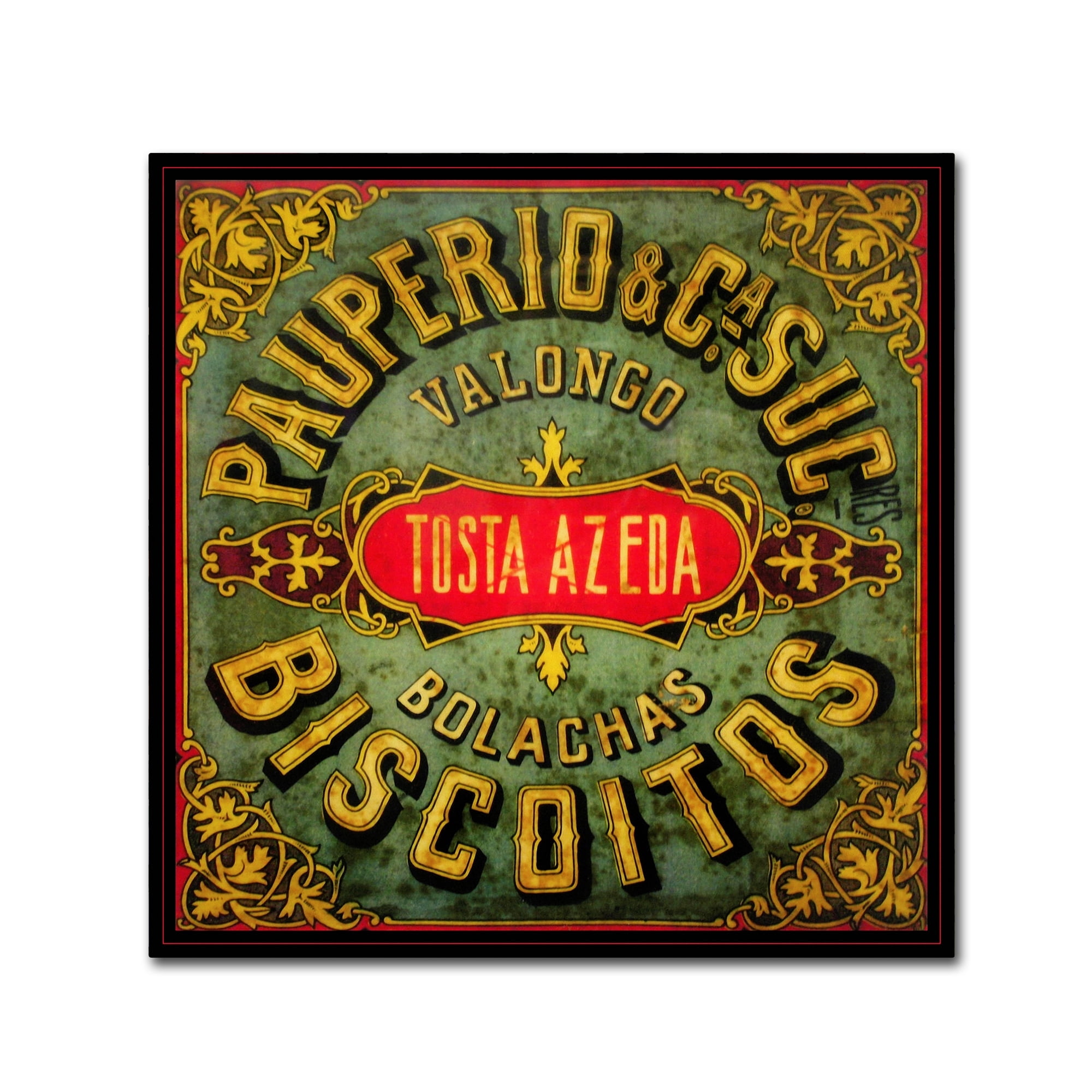 Vintage Lavoie 'Ads-0088' Canvas Art
