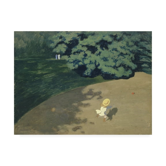 Vallotton 'The ball' Canvas Art