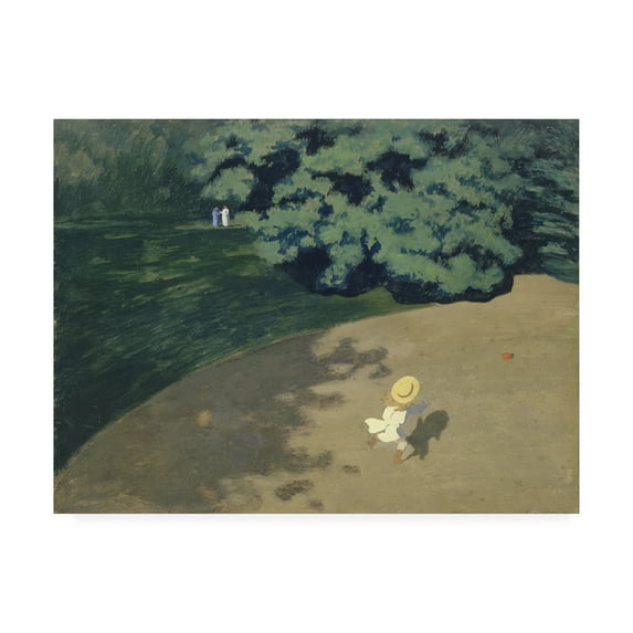 Vallotton 'The ball' Canvas Art