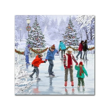 The Macneil Studio 'Skaters' Canvas Art
