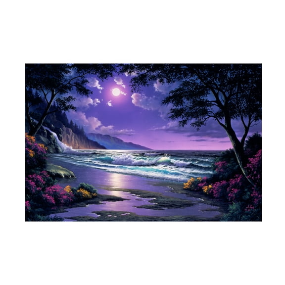 Trademark Fine Art Anthony Casay Coast Line 1 Canvas Wall Art - 22x32