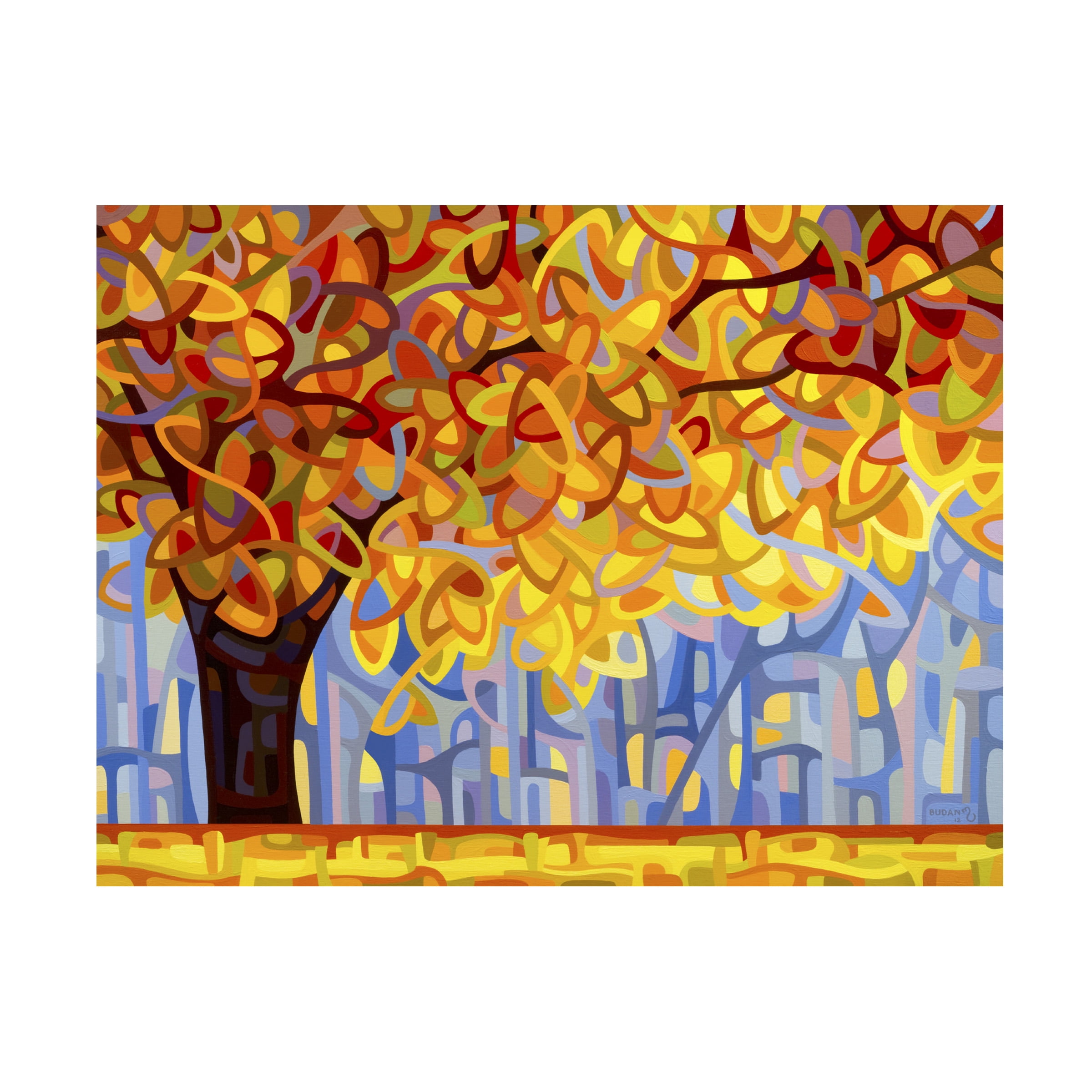 Mandy Budan 'October Gold' Canvas Art